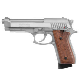 Swiss Arms SA92 CO2 Luftpistole Kal. 4,5mm BB Vollmetall Blowback silber