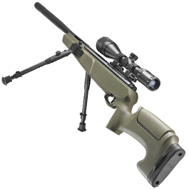 Stoeger Luftgewehr ATAC T2 5,5 mm mit Zweibein und Zielfernrohr 3-9x40 AO Mil-Dot Bild 2