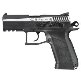 ASG CZ 75 P-07 Duty m. Metallschlitten CO2 Luftpistole 4,5mm BB BlowBack Dual Tone