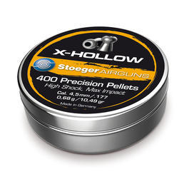Stoeger X-Hollow 4,5 mm Diabolo glatter Schaft 400 Stück Bild 1 xxx:
