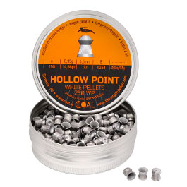 Coal Hollow Point Diabolos White Pellets geriffelter Schaft Kal. 5,5 mm 250er Dose