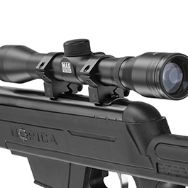   Norica Dead Eye Knicklauf Luftgewehr Kal. 4,5 mm Diabolo schwarz inkl. Zielfernrohr 4x32 Bild 3