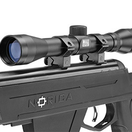   Norica Dead Eye Knicklauf Luftgewehr Kal. 4,5 mm Diabolo schwarz inkl. Zielfernrohr 4x32 Bild 5