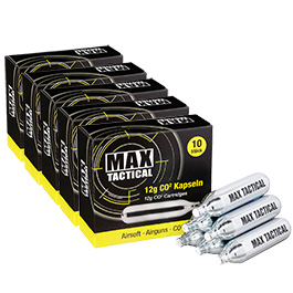 Max Tactical CO2-Kapseln 50 Stck je 12g