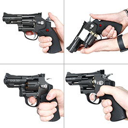 Kleinbild 10 Crosman SNR 357 CO2 Revolver Kal. 4,5 mm BB / Diabolo anthrazit