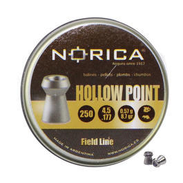 Norica Flachkopf Diabolos Hollow Point 4,5 mm, 250 Stück