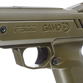 Gamo P-900 Knicklauf-Luftpistole 4,5 mm Diabolo Jungle-Edition inkl. Pistolentasche, Diabolos Bild 10