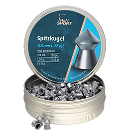 H&N Spitzkopf-Diabolo Spitzkugel 5,5 mm 200 Stck
