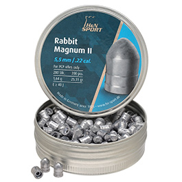 H&N Spitzkopf-Diabolo Rabbit Magnum II 5,5 mm 200 Stck extra schwer