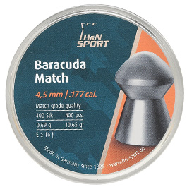 H&N Rundkopf-Diabolo Baracuda Match 4,5 mm 400 Stück Bild 3