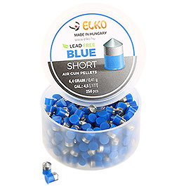 Elko Spitzkopf-Diabolos Blue Short Kal. 4,5 mm 250er Dose