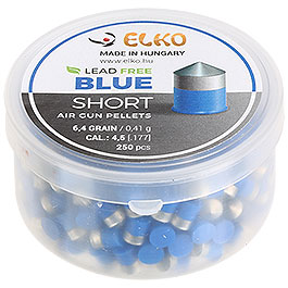 Elko Spitzkopf-Diabolos Blue Short Kal. 4,5 mm 250er Dose Bild 1 xxx:
