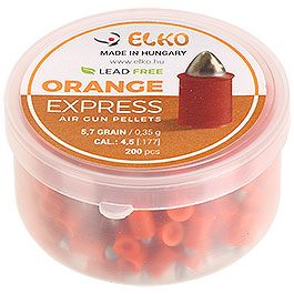Elko Spitzkopf-Diabolos Orange Express Kal. 4,5 mm 200er Dose Bild 1 xxx: