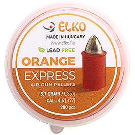Elko Spitzkopf-Diabolos Orange Express Kal. 4,5 mm 200er Dose Bild 4