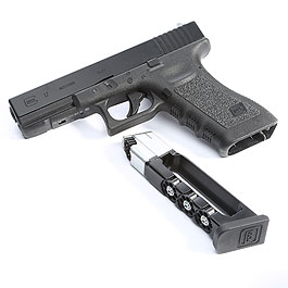 Glock 17 Gen. 3 CO2-Pistole Kal. 4,5 mm Diabolo/Stahl-BB inkl. Glock Pistolenkoffer Bild 5