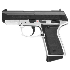 Daisy Mod. 5501 Powerline CO2 Luftpistole Kal. 4,5 mm BB Blowback Metallschlitten schwarz/silber