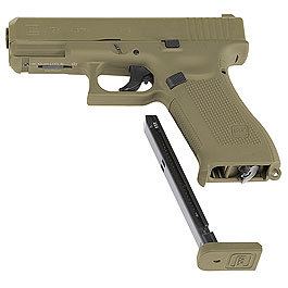 Glock 19X CO2-Luftpistole Kal. 4,5mm BB FDE Bild 6