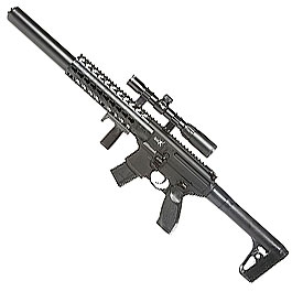 Sig Sauer MCX CO2-Luftgewehr 4,5mm Diabolo schwarz inkl. Sig Sauer 1-4x24WR Zielfernrohr