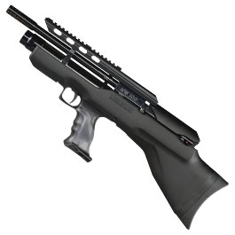 Weihrauch HW 100 BP-K Pressluftgewehr 4,5mm Diabolo mit 2x 14-Schuss Magazin schwarz