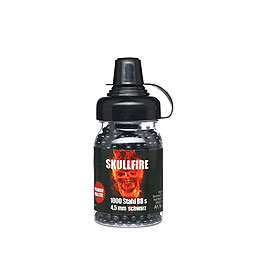 Skullfire Stahl-BBs Kal. 4,5 mm 1000er Schnelllader schwarz