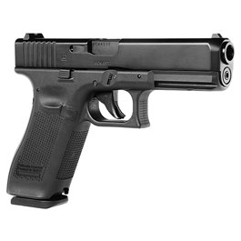 Glock 17 Gen5 Luftpistole CO2-Blowback Kal. 4,5 mm Stahl-BB Metallschlitten schwarz Bild 7
