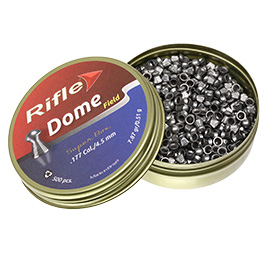 Kleinbild 2 Rifle Rundkopf-Diabolos Dome Kaliber 4,5mm (.177) 500 St�ck geriffelt