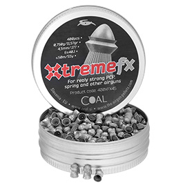 Coal Rundkopf Diabolo Xtremefx geriffelter Schaft Kal. 4,5mm 400er Dose