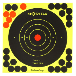 Norica Klebe-Zielscheiben i-Shot Targets 20 cm 25 Stück