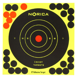 Norica Klebe-Zielscheiben i-Shot Targets 20 cm 25 Stck