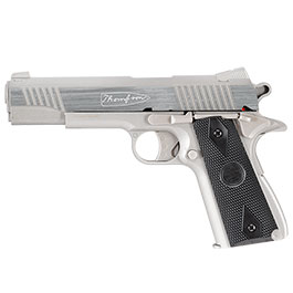 Thompson/KWC 1911 CO2 Luftpistole Kal. 4,5mm Diabolo Metallschlitten silber