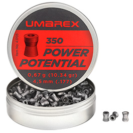 Umarex Power Potential Diabolo Kal. 4,5mm 0,67g 350er Dose