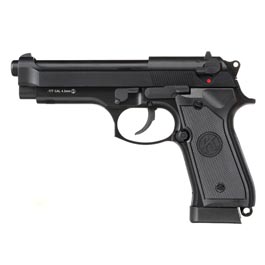KLI M92 CO2 Luftpistole Kal. 4,5 mm BB Vollmetall Blowback schwarz