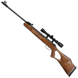 Diana 250 two-fifty Luftgewehr Kal. 5,5 mm Diabolo Knicklauf Holzschaft inkl. Zielfernrohr 3-9x32