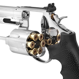 Smith & Wesson 629 Classic CO2-Revolver 5 Zoll 4,5mm Stahl-BB Vollmetall chrom/schwarz Bild 4
