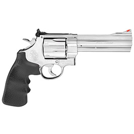 Smith & Wesson 629 Classic CO2-Revolver 5 Zoll 4,5mm Stahl-BB Vollmetall chrom/schwarz Bild 5