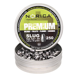 Norica Premium Diabolo Slug Kal. 5,5mm Hohlspitz 1,62g 250er Dose