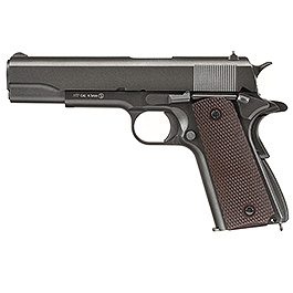 KWC M1911A1 Military CO2-Luftpistole Kal. 4,5 mm Stahl-BB Vollmetall Blowback Parkerized