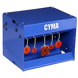 Cyma Zielkasten Zero - Auto-Mechanisches Airsoft Stahl Target blau