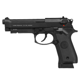 NxWerks NX 92 Commando CO2 Luftpistole Kal. 4,5mm BB Metallschlitten Blowback schwarz