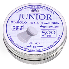 MSC Diabolo Kal. 4,5 mm Junior Flachkopf 0,49 g 500er Dose Bild 1 xxx: