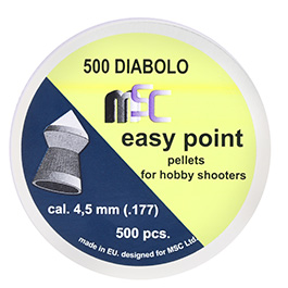 MSC Diabolo Easy Point Kal. 4,5 mm Spitzkopf 500er Dose Bild 3