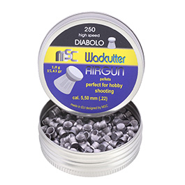 MSC Diabolo Kal. 5,5 mm Wadcutter Flachkopf 1,00 g 250er Dose