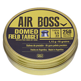 Air Boss Diabolo Domed Field Target Kal. 5,5 mm Rundkopf 250er Dose