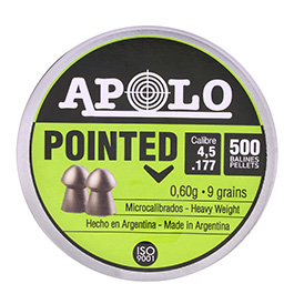 Apolo Diabolo Pointed Kal. 4,5 mm Spitzkopf 500er Dose Bild 3