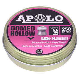 Apolo Diabolo Domed Hollow Kal. 5,5 mm Hohlspitz 250er Dose Bild 1 xxx: