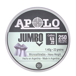 Apolo Diabolo Jumbo Kal. 5,5 mm Spitzkopf 250er Dose Bild 3