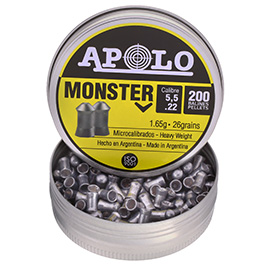 Apolo Diabolo Monster Kal. 5,5 mm Rundkopf 200er Dose