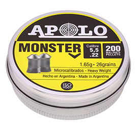 Apolo Diabolo Monster Kal. 5,5 mm Rundkopf 200er Dose Bild 1 xxx:
