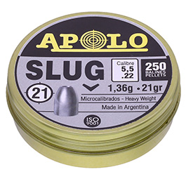 Apolo Diabolo Slug 21 Kal. 5,5 mm Hohlspitz 250er Dose Bild 1 xxx:
