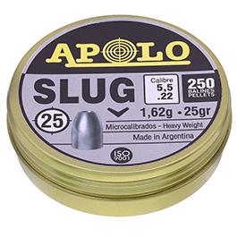 Apolo Diabolo Slug 25 Kal. 5,5 mm Hohlspitz 250er Dose Bild 1 xxx: